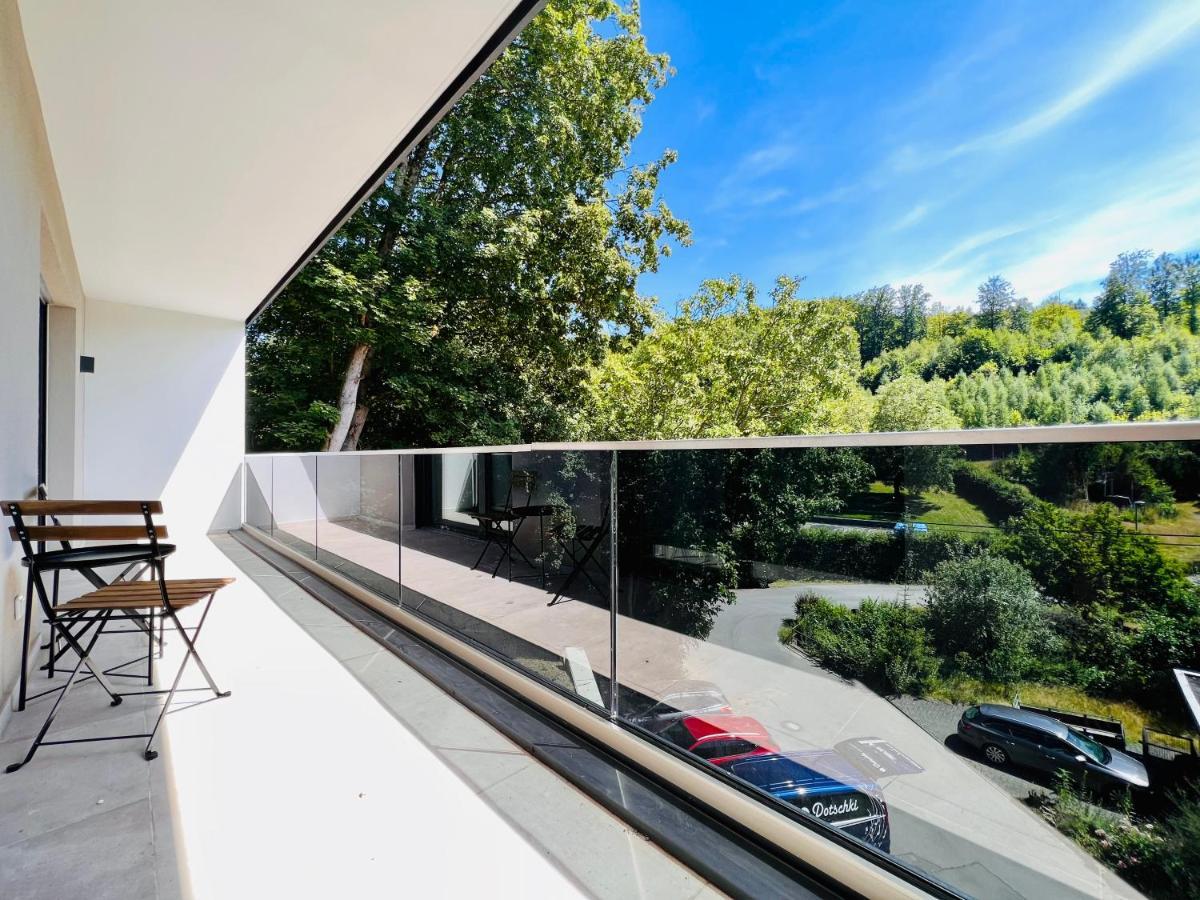 Idyllische Ferienwohnung Mit Balkon & Ausblick Arzbach Extérieur photo